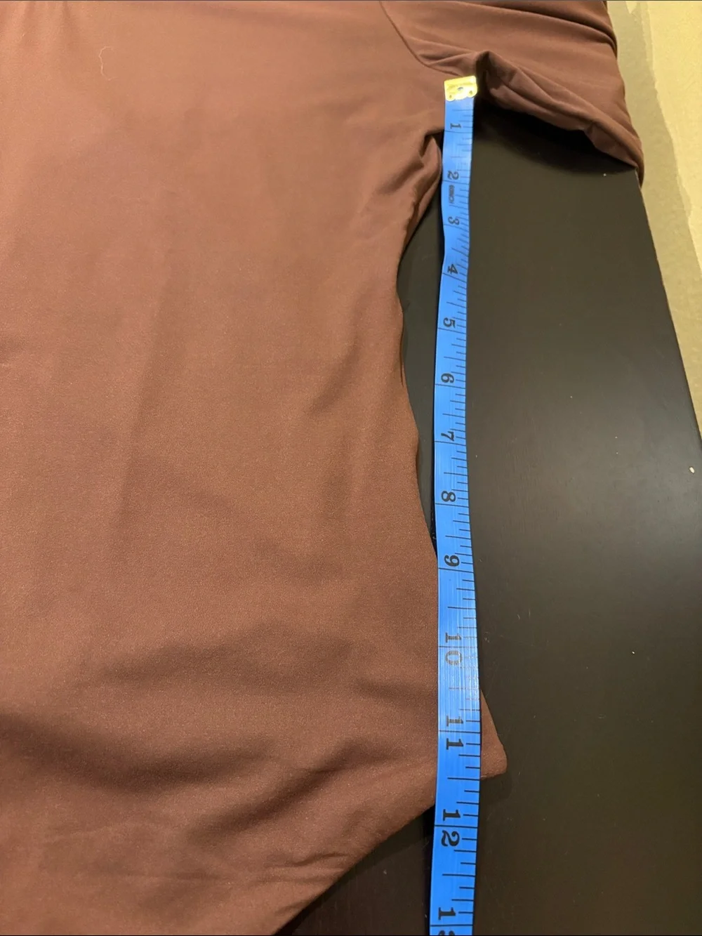 Popilush Scoop Neck Long Sleeve Bodysuit Tummy Control Thong Body Suit Brown 3X - Picture 7 of 12